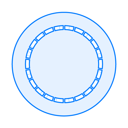 Simple graphic of genome
