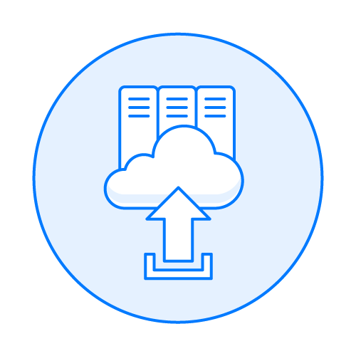 Report library Template report library graphic