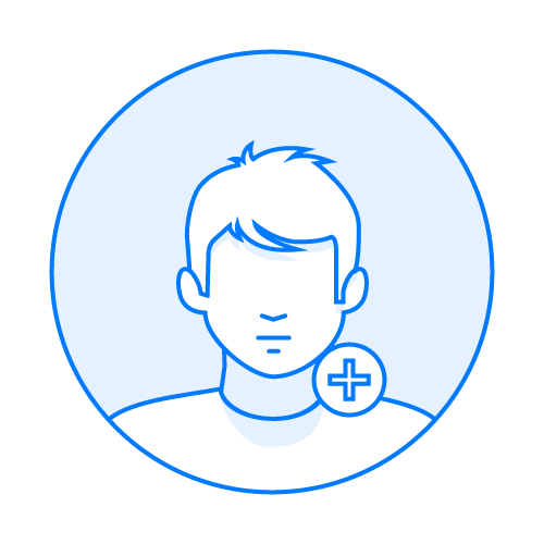 Add patient Patient graphic